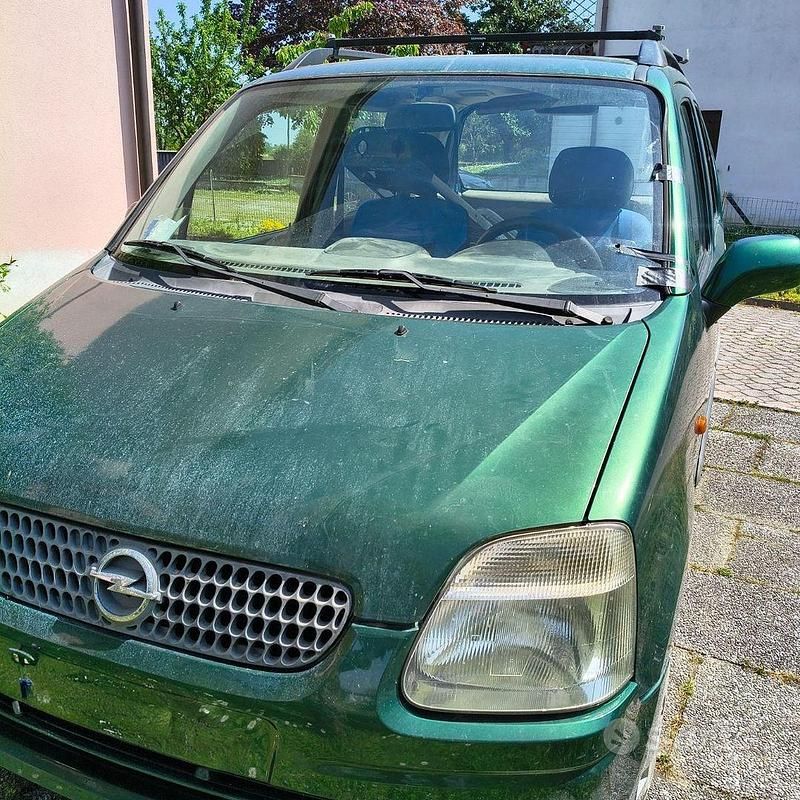 Usata Opel Agila 58 CV (42 kW) 2003 Verde Monovolume