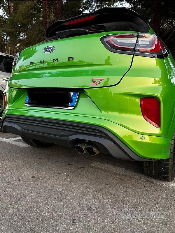 Usata Ford Puma ST 200 CV (147 kW) 2021 Verde SUV