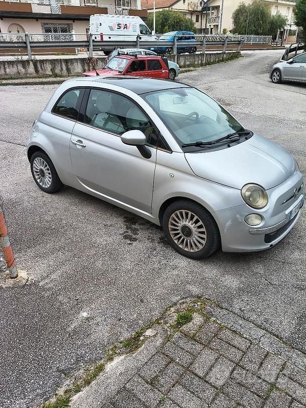 Usata Fiat 500 95 CV (69 kW) 2011 Grigio Utilitaria