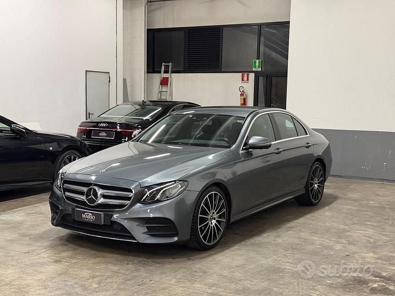 Usata Mercedes E350 Premium Plus 258 CV (189 kW) 2018 Grigio Berlina