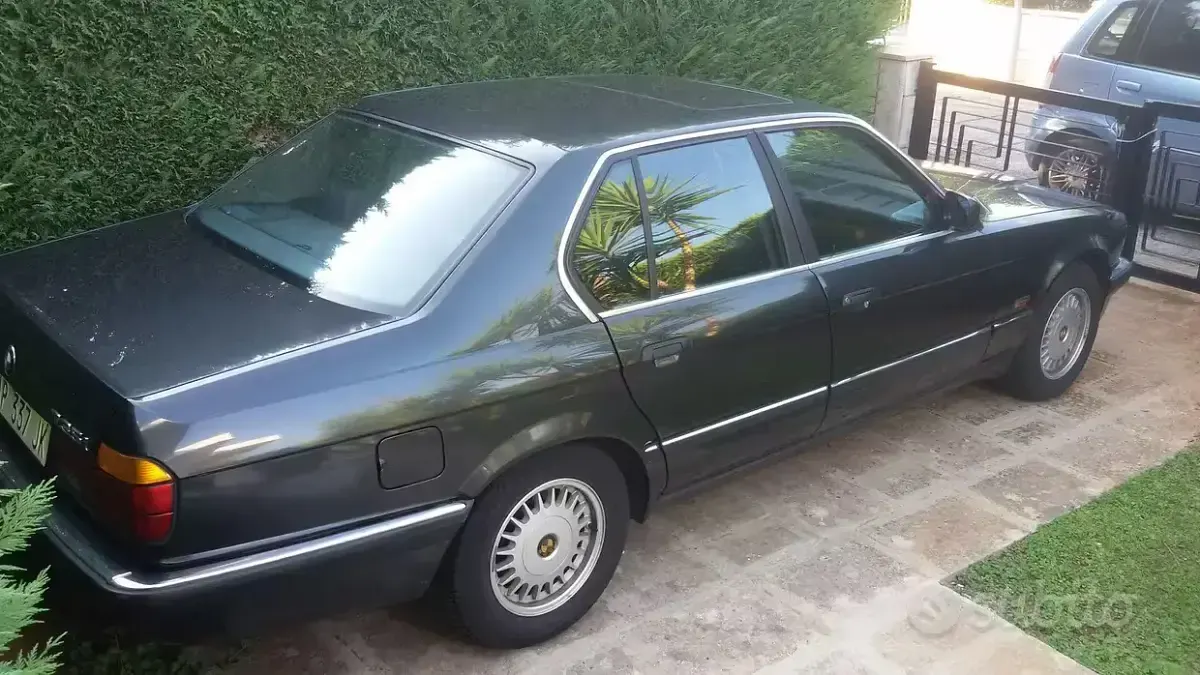 Usata BMW 735 211 CV (155 kW) 1990 Nero Berlina