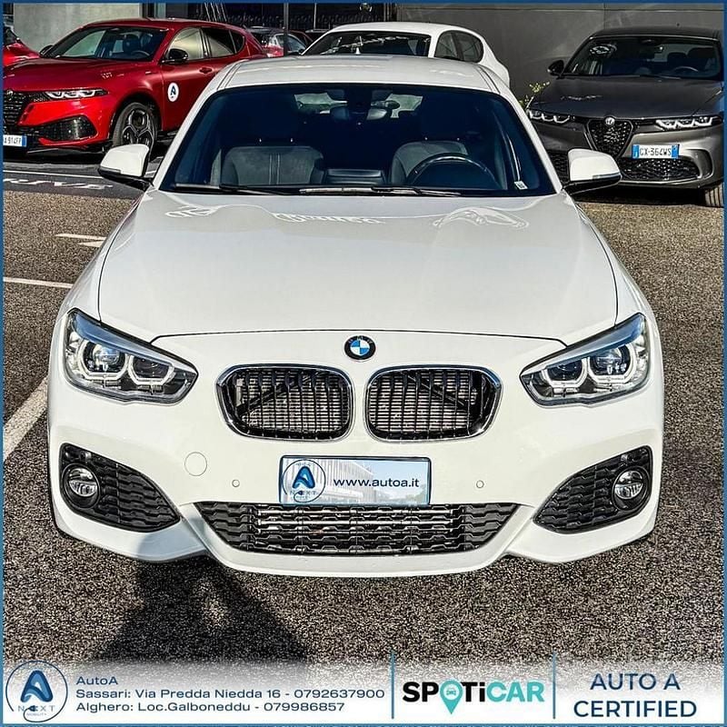 Usata BMW 116 Sport Line 116 CV (85 kW) 2019 Bianco Utilitaria
