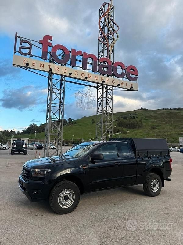 Usata Ford Ranger XL 169 CV (124 kW) 2020 Nero Pick-up