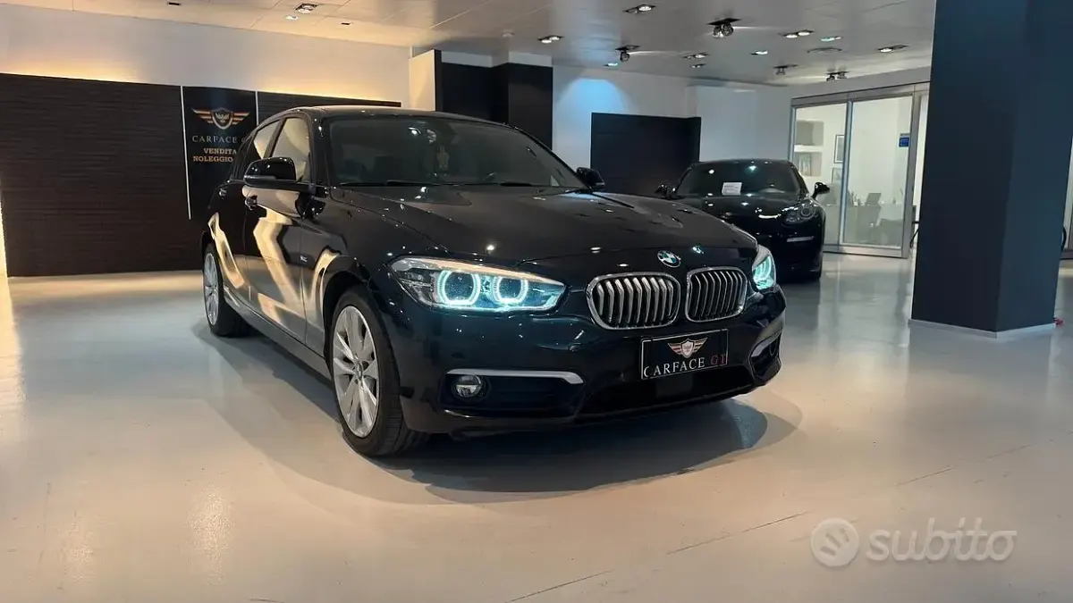 Usata BMW 116 Advantage 116 CV (85 kW) 2017 Marrone Utilitaria