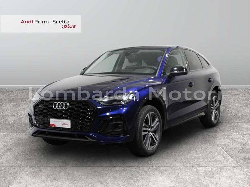 Blu navarra metallizzato Usata 2023 Audi Q5 Sportback S-Line SUV | 46.300 € (Buon prezzo) - Immagine 1/4