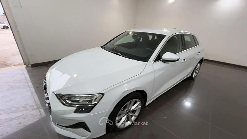 Usata Audi A3 Advanced 150 CV (110 kW) 2025 Bianco Berlina