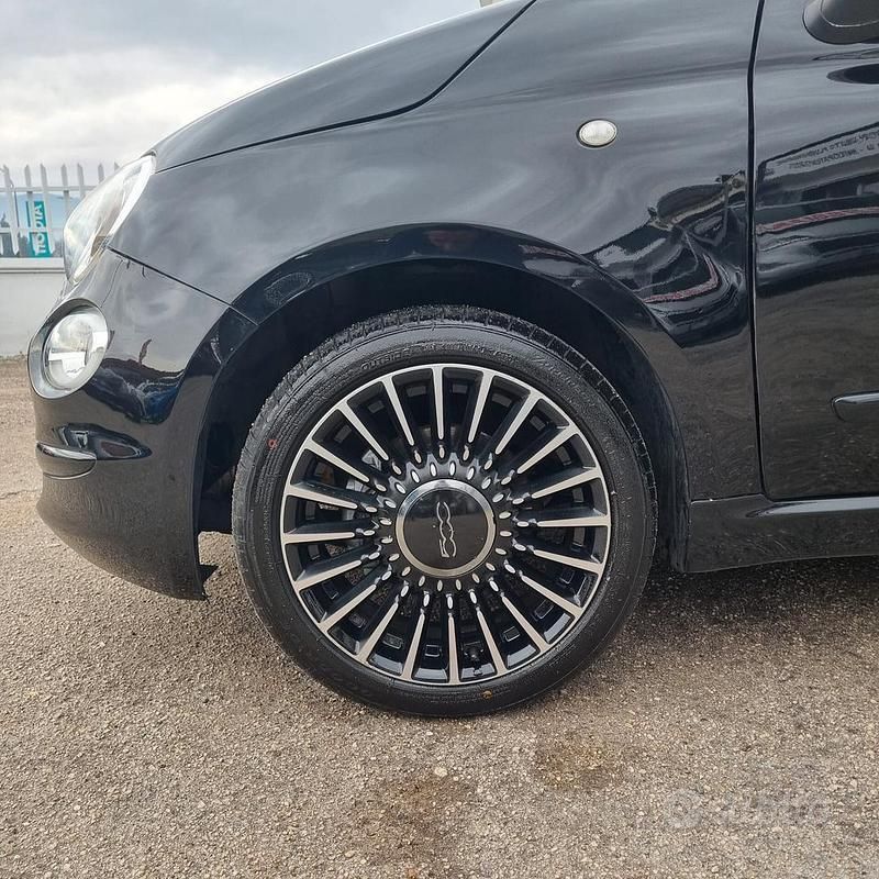Usata Fiat 500 Lounge 69 CV (50 kW) 2017 Nero Berlina
