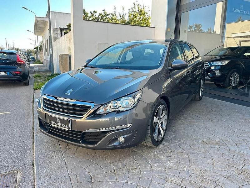 Usata Peugeot 308 SW Allure 120 CV (88 kW) 2016 Grigio Station wagon