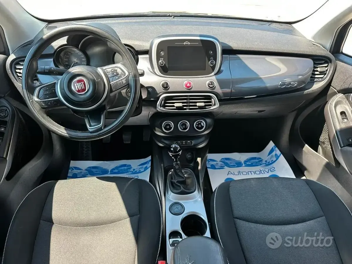 Usata Fiat 500X Lounge 95 CV (69 kW) 2018 Grigio SUV