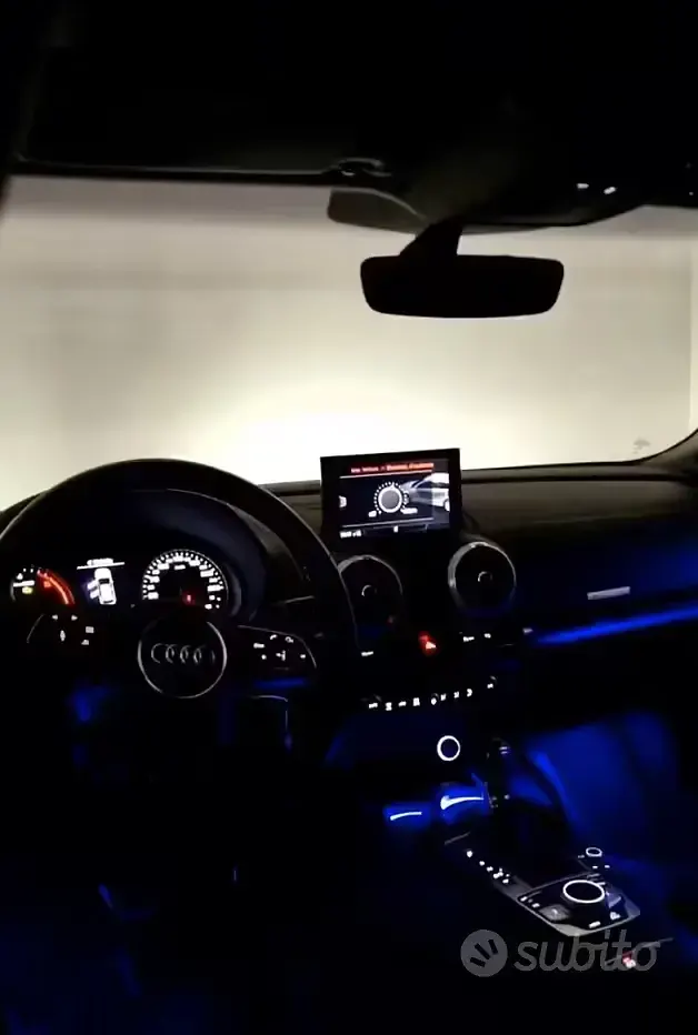 Usata Audi A3 116 CV (85 kW) 2017 Nero Berlina