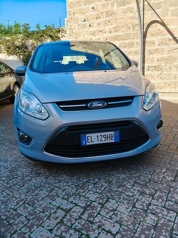 Grigio Usata 2012 Ford C-MAX Titanium Monovolume | 4200 € (Buon prezzo) - Immagine 1/4