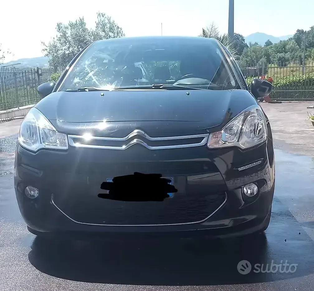 Usata Citroën C3 Exclusive 68 CV (50 kW) 2015 Nero Utilitaria