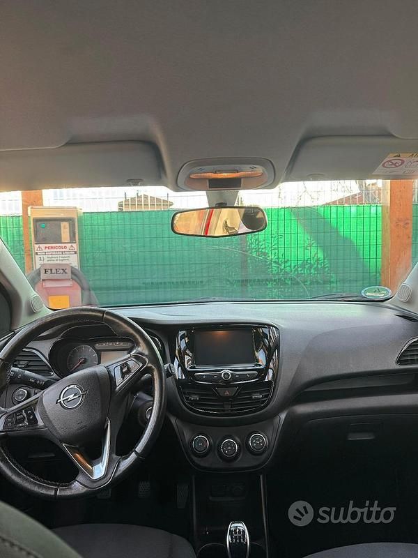 Usata Opel Karl 75 CV (55 kW) 2017 Rosso Utilitaria