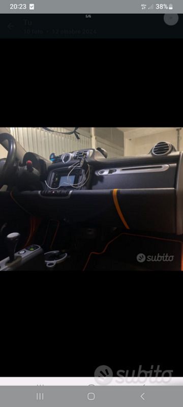Usata Smart ForTwo Cabrio Passion 71 CV (52 kW) 2015 Bianco Cabrio