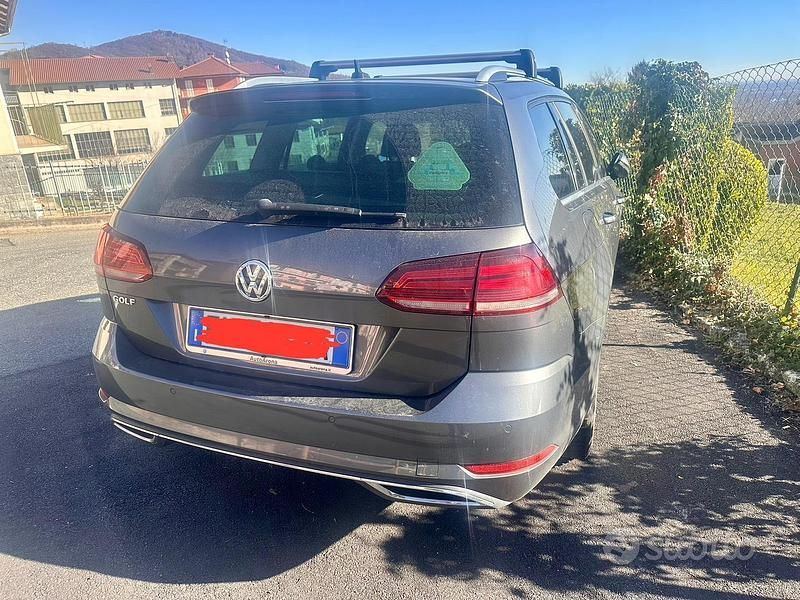 Usata VW Golf VII Executive 115 CV (84 kW) 2019 Grigio Station wagon