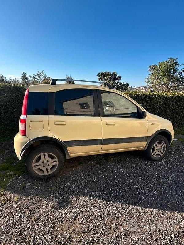 Usata Fiat Panda 4x4 37 CV (27 kW) 2007 Giallo Utilitaria