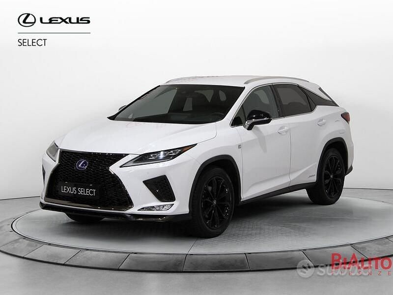 Usata Lexus RX450h Sport Line 313 CV (230 kW) 2020 Bianco SUV
