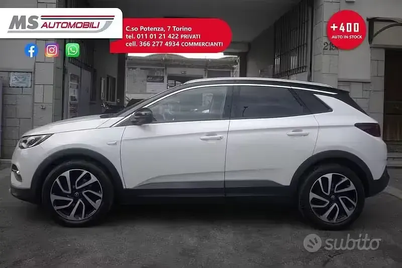 Usata Opel Grandland X Ultimate 177 CV (130 kW) 2018 Bianco SUV