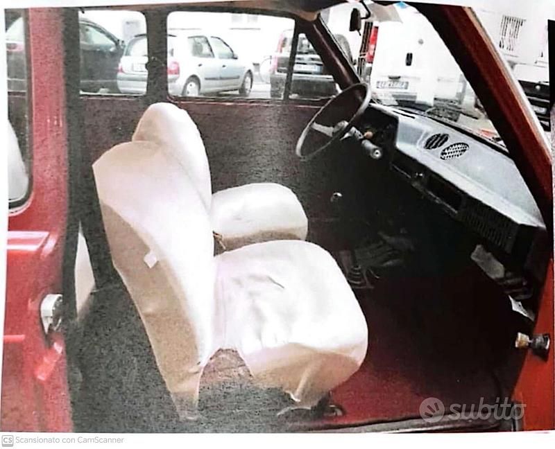 Usata Fiat 127 1970 Rosso Utilitaria
