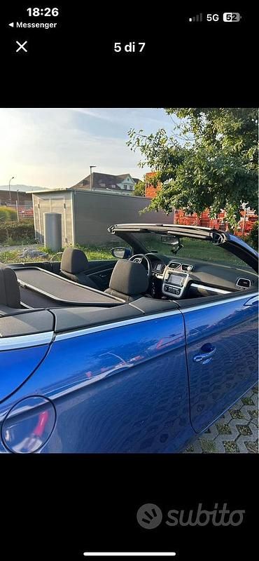 Usata VW Eos 2011 Blu Cabrio