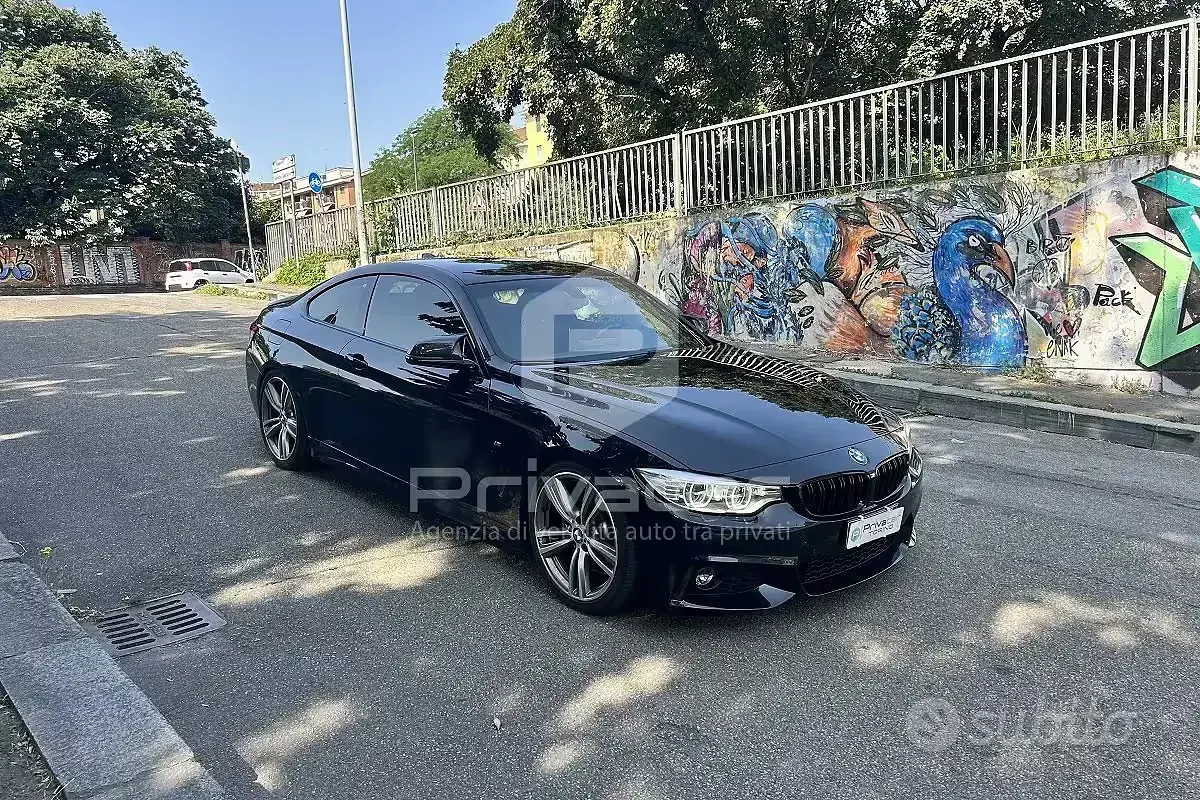 Usata BMW 428 M Sport 245 CV (180 kW) 2014 Nero Coupé