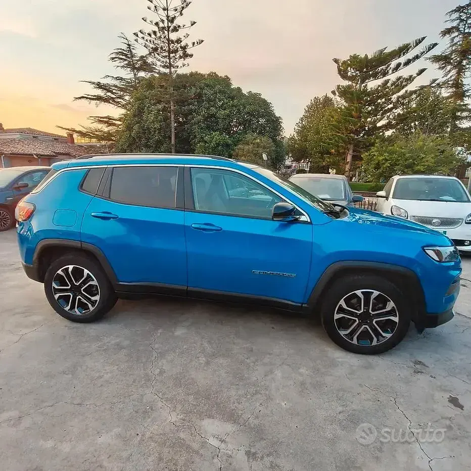 Usata Jeep Compass 131 CV (96 kW) 2021 Blu SUV