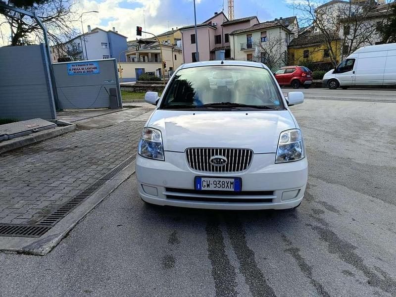 Usata Kia Picanto EX 63 CV (46 kW) 2008 Bianco Utilitaria