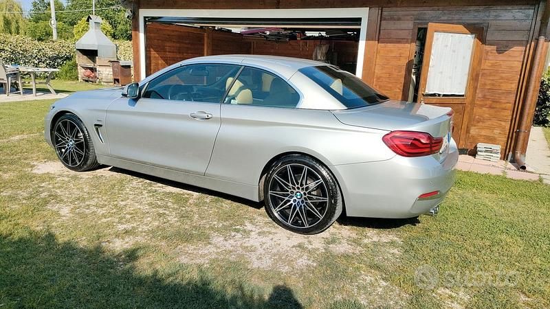 Usata BMW 430 Cabriolet 2018 Grigio Cabrio