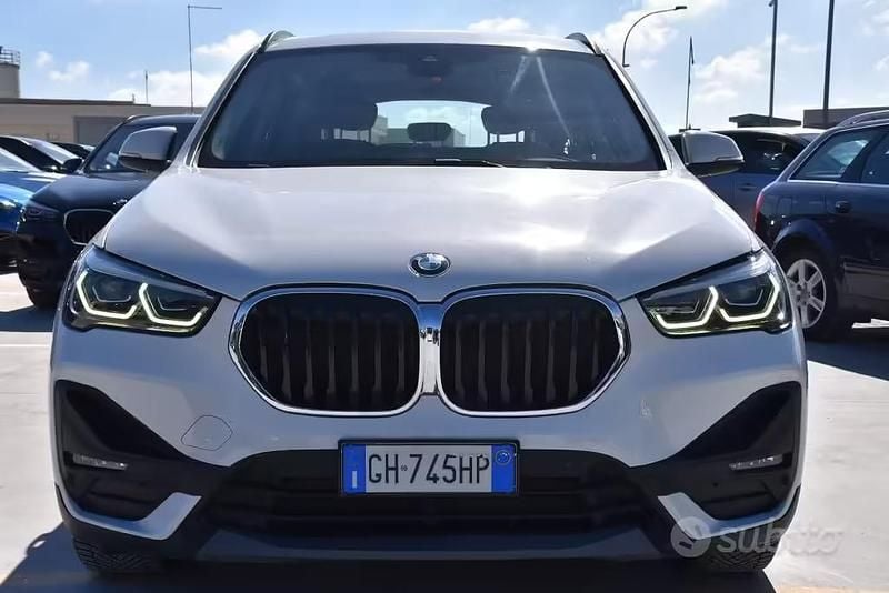 Usata BMW X1 Advantage 150 CV (110 kW) 2021 Bianco SUV