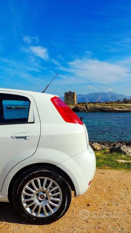 Usata Fiat Punto 69 CV (50 kW) 2016 Bianco Utilitaria