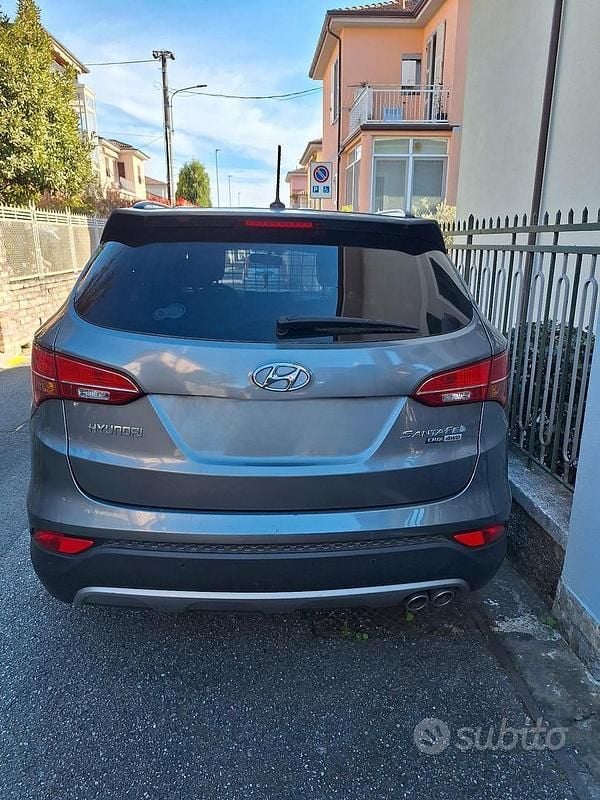 Usata Hyundai Santa Fe 150 CV (110 kW) 2014 Grigio SUV