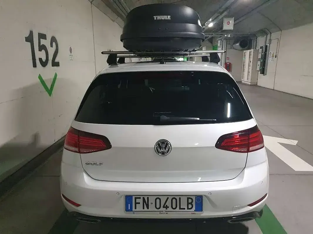 Usata VW Golf VII Sportline 150 CV (110 kW) 2018 Bianco Berlina