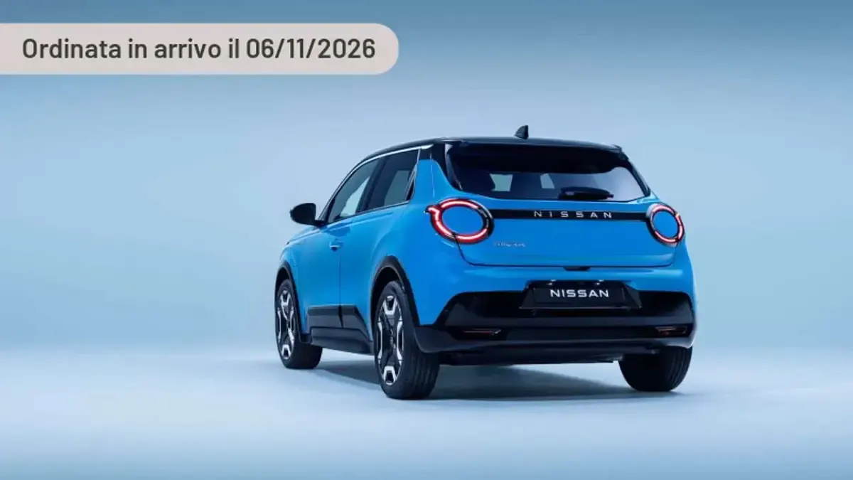 Nuova Nissan Micra 77 kW (106 CV) 2025 Argento Utilitaria