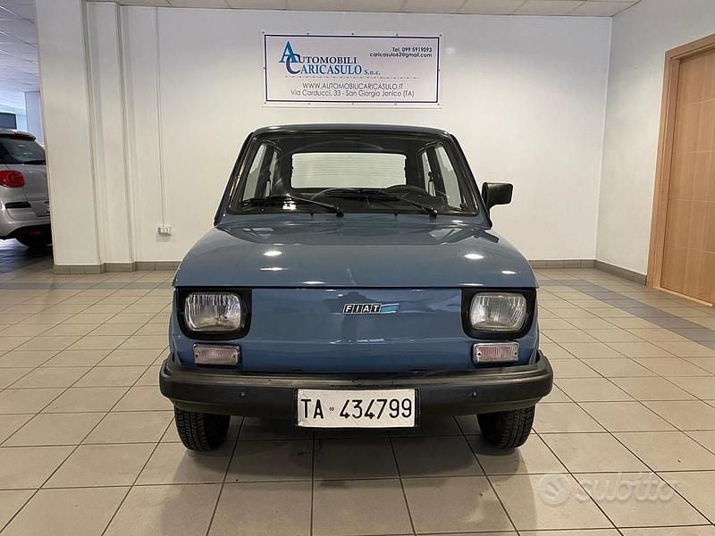 Usata Fiat 126 24 CV (17 kW) 1986 Blu metallizzato Utilitaria