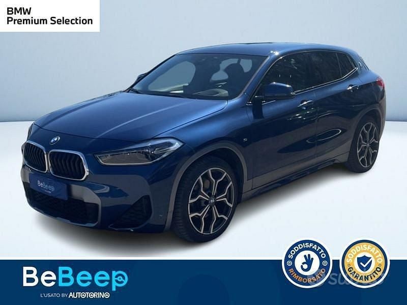 Usata BMW X2 M Sport 150 CV (110 kW) 2022 Blu metallizzato SUV