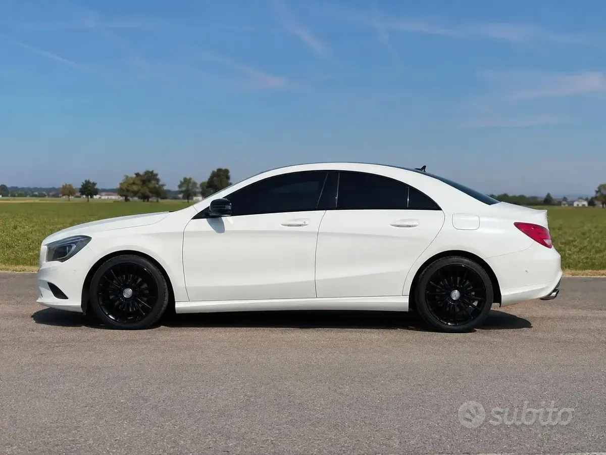 Usata Mercedes CLA220 177 CV (130 kW) 2016 Bianco Berlina