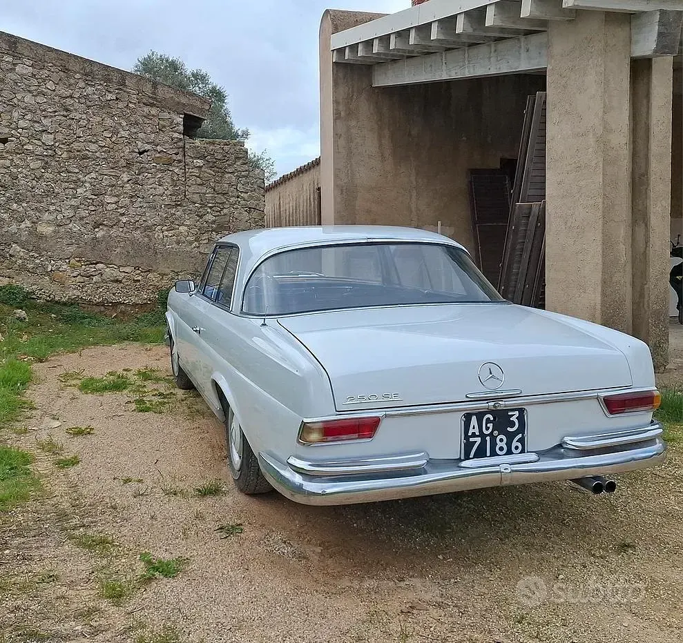 Usata Mercedes 250 SE 1960 Bianco Coupé