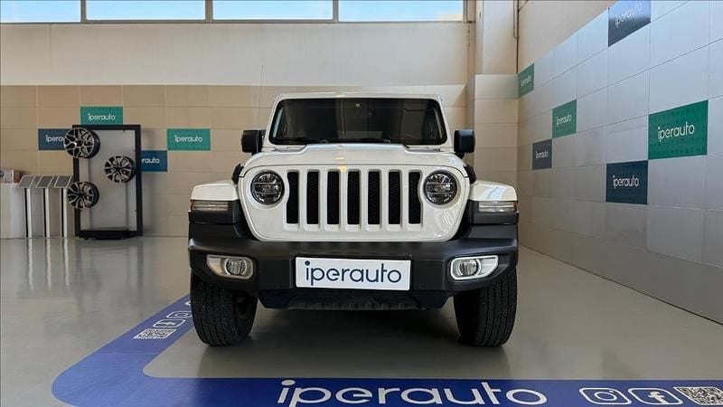Usata Jeep Wrangler Unlimited Sahara 272 CV (200 kW) 2021 Bianco SUV
