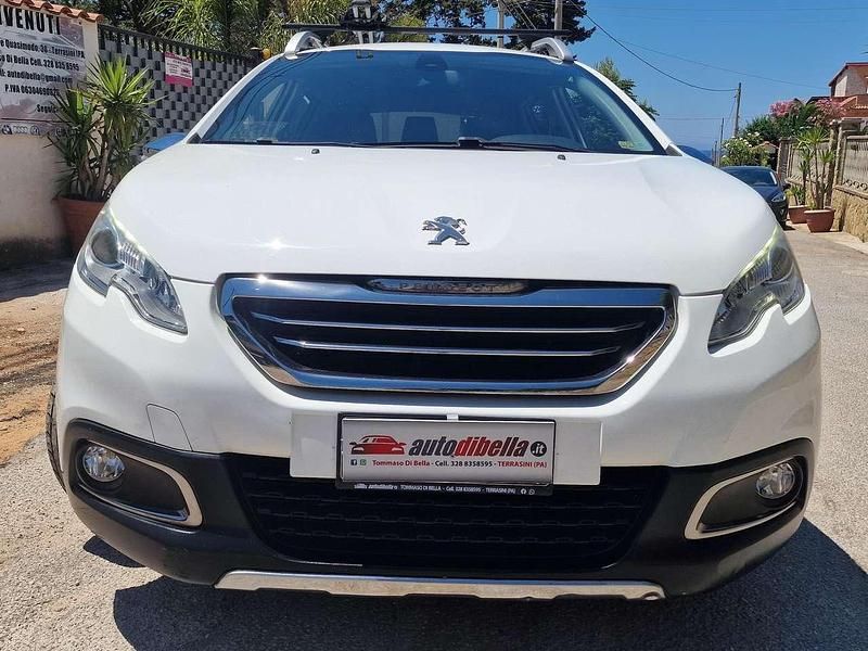 Usata Peugeot 2008 S 99 CV (72 kW) 2015 Bianco SUV