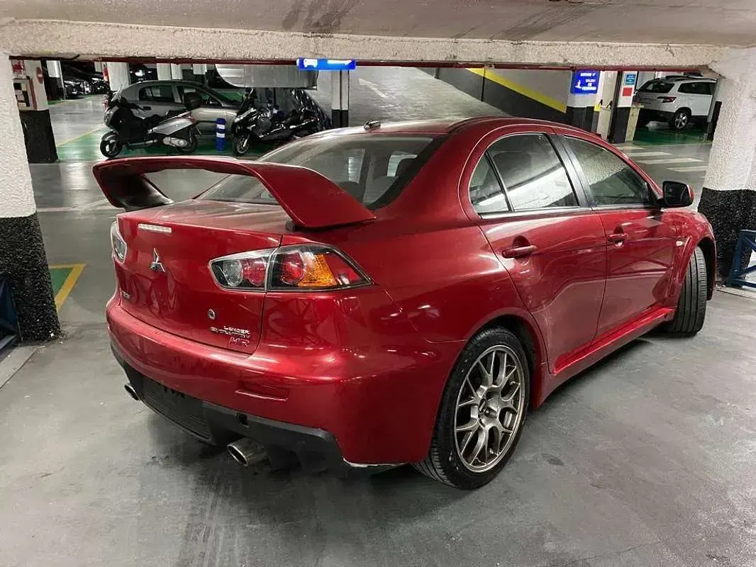 Usata Mitsubishi Lancer 298 CV (219 kW) 2010 Rosso Berlina