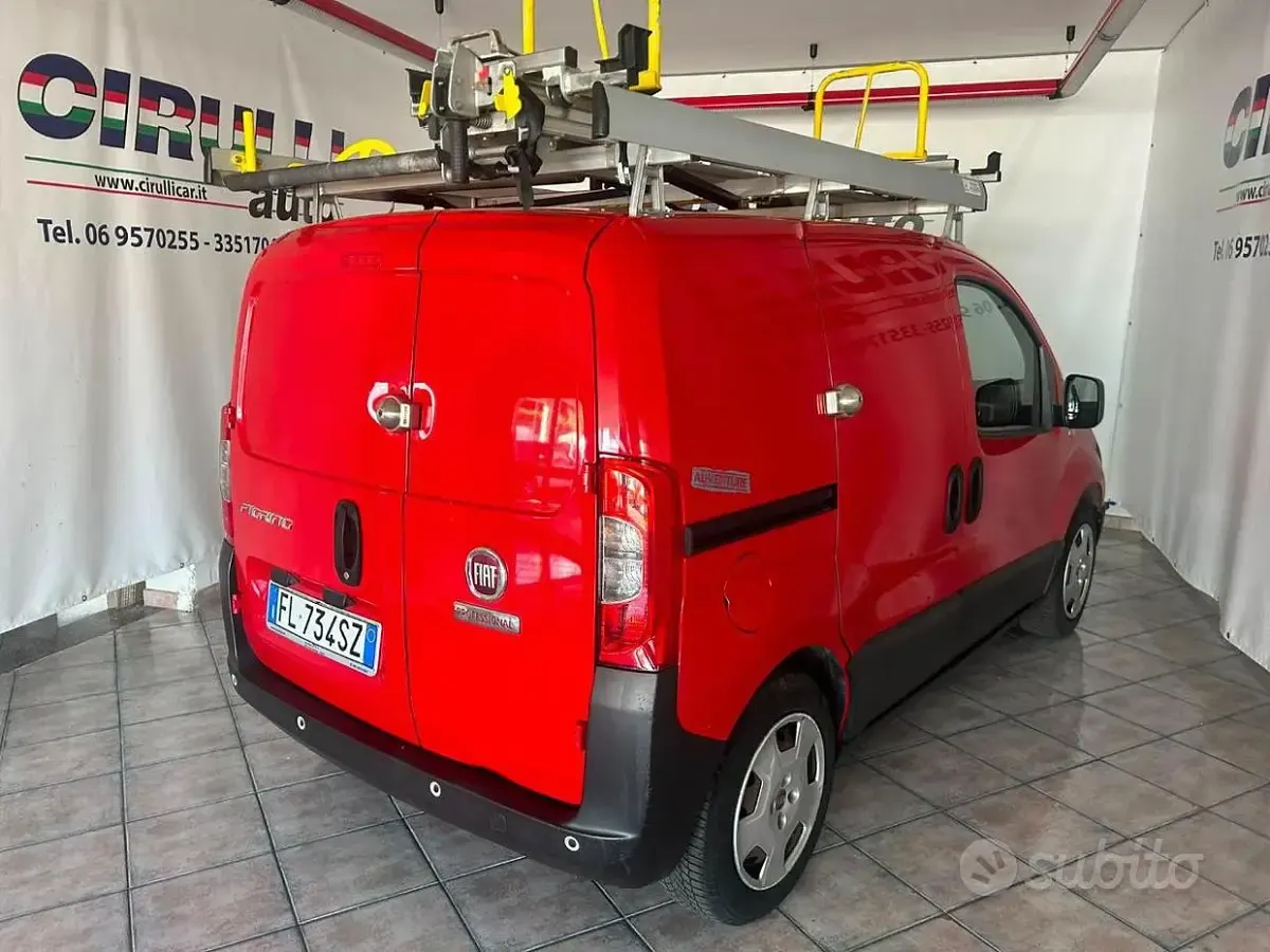 Usata Fiat Fiorino 95 CV (69 kW) 2017 Rosso Monovolume