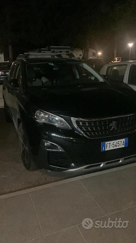 Usata Peugeot 3008 131 CV (96 kW) 2019 Nero Berlina