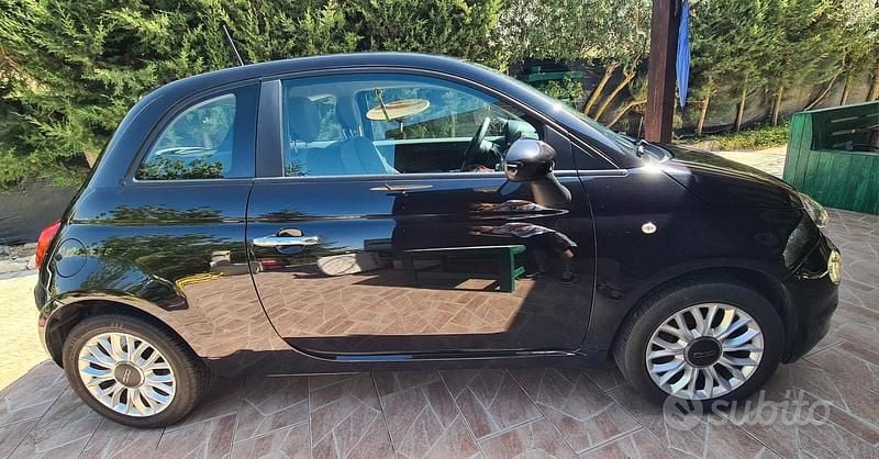 Usata Fiat 500 69 CV (50 kW) 2016 Nero Utilitaria