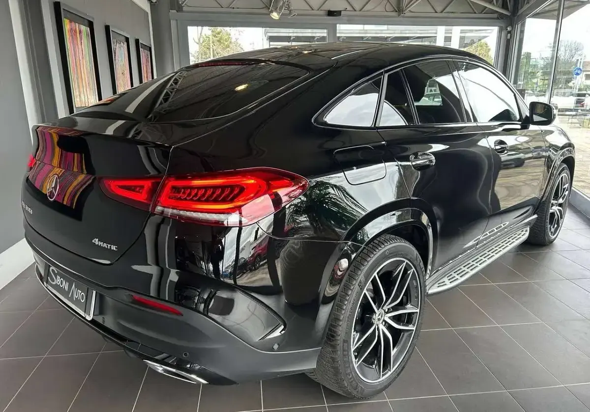 Usata Mercedes GLE400 Premium 330 CV (242 kW) 2021 Nero Coupé