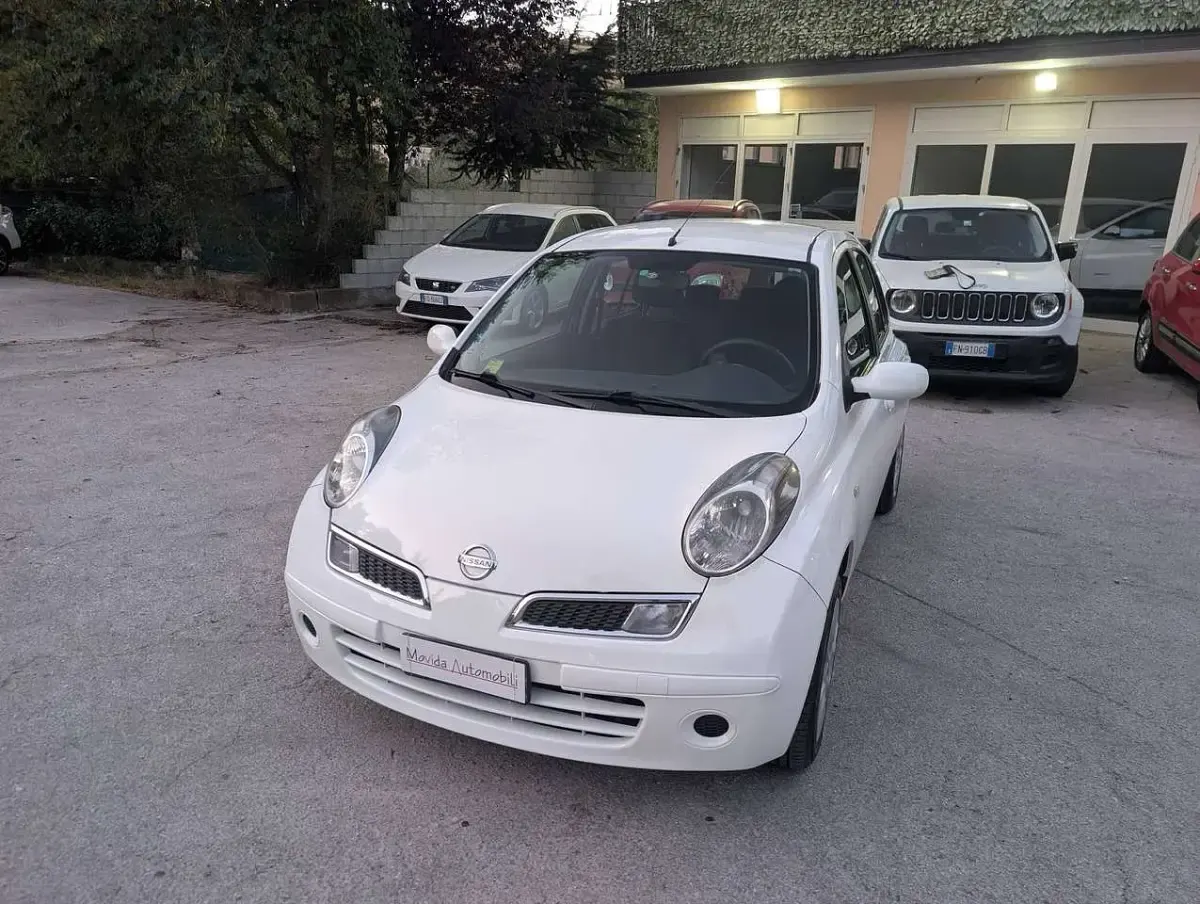 Usata Nissan Micra 80 CV (58 kW) 2009 Bianco Berlina