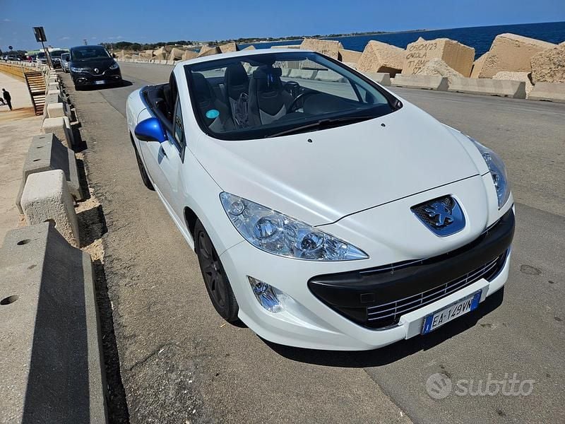 Usata Peugeot 308 CC 112 CV (82 kW) 2010 Bianco Cabrio