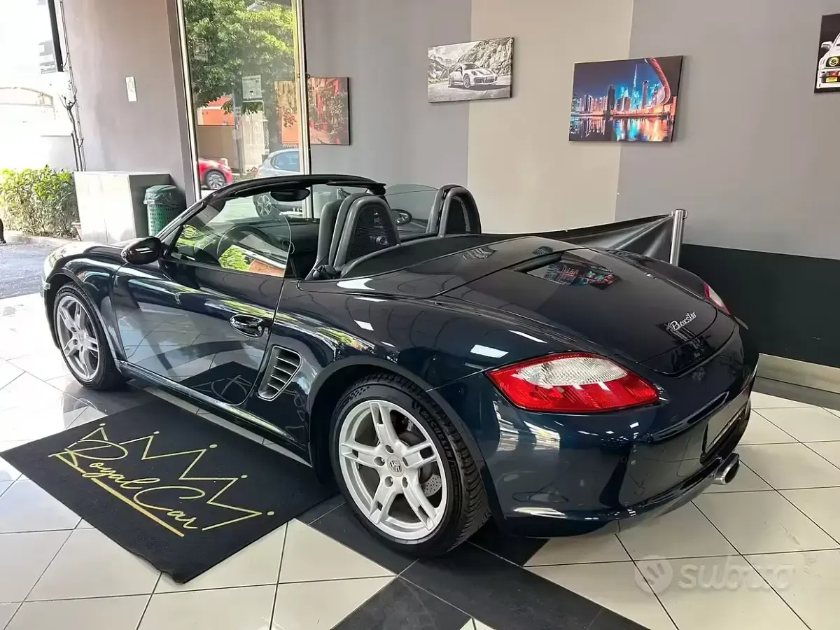 Occasion Porsche Boxster 239 PK (175 kW) 2006 Blauw Cabriolet