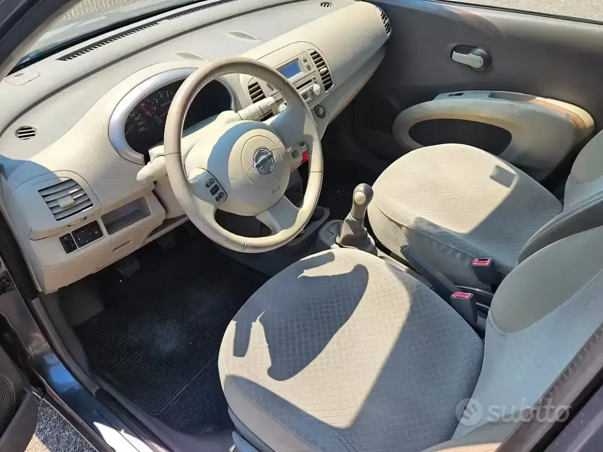 Usata Nissan Micra 80 CV (58 kW) 2003 Grigio Utilitaria
