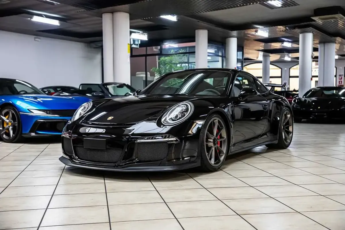 Usata Porsche 991 Sport 476 CV (350 kW) 2015 Nero Coupé