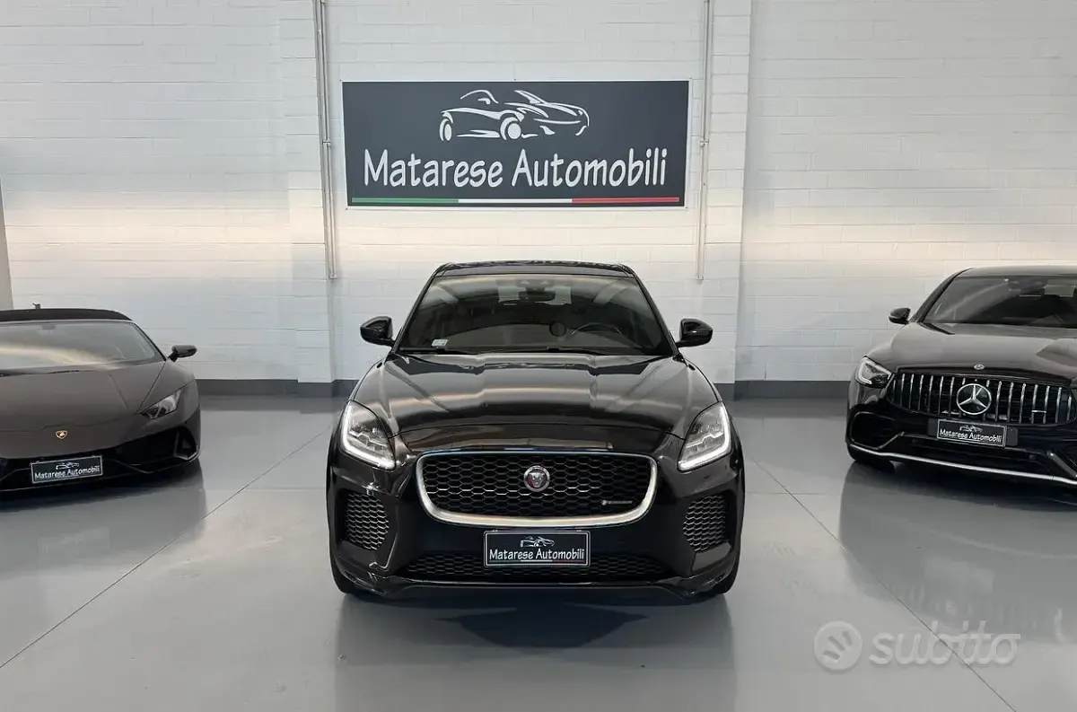 Usata Jaguar E-Pace R-Dynamic 249 CV (183 kW) 2019 Nero SUV